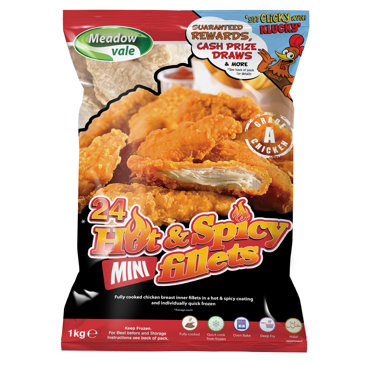 Hot n Spicy Coated Chicken Goujons
