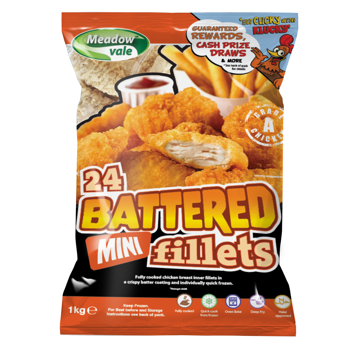 Crispy Battered Mini Chicken Fillet