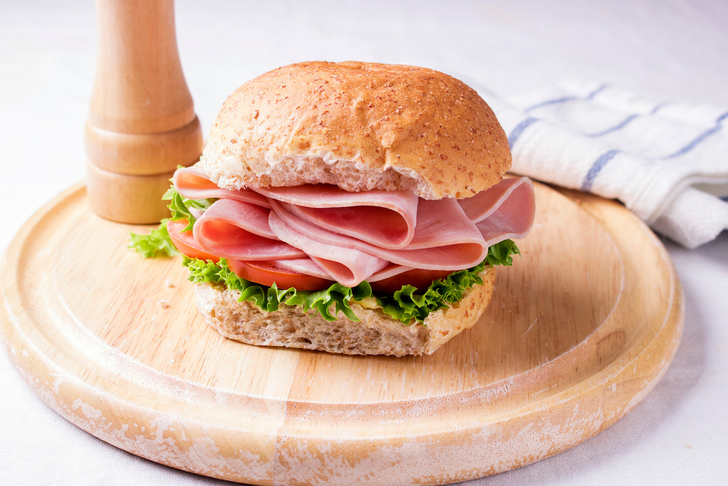 80% Oval Valley Ham Log