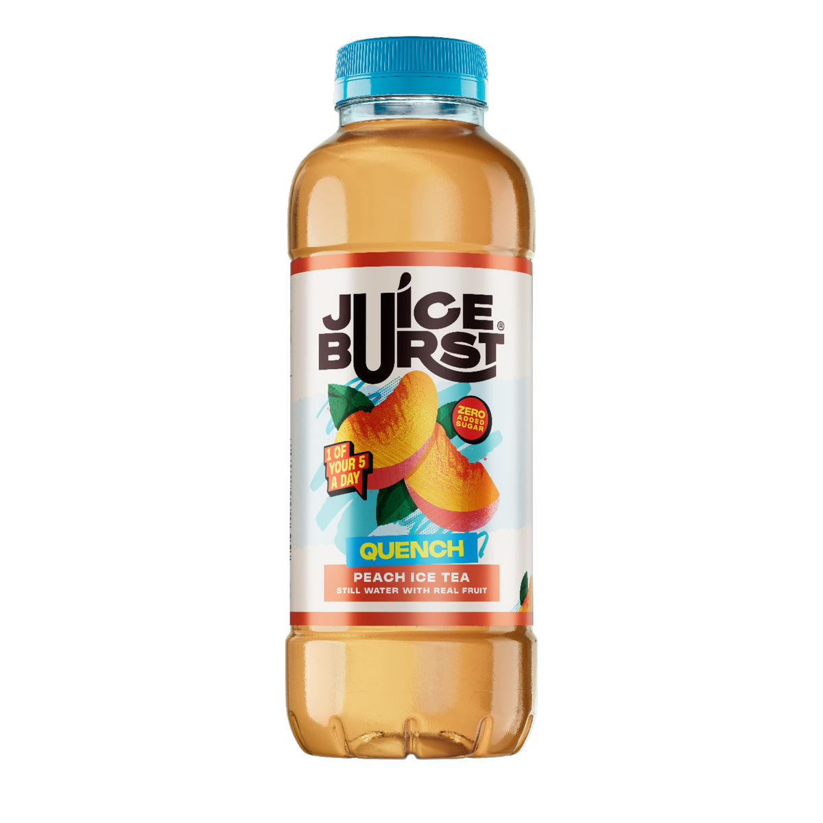 JUICE BURST PEACH ICED TEA 12X500ML