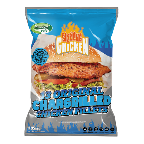 Sizzling Original Chargrilled Chicken Fillets 150g