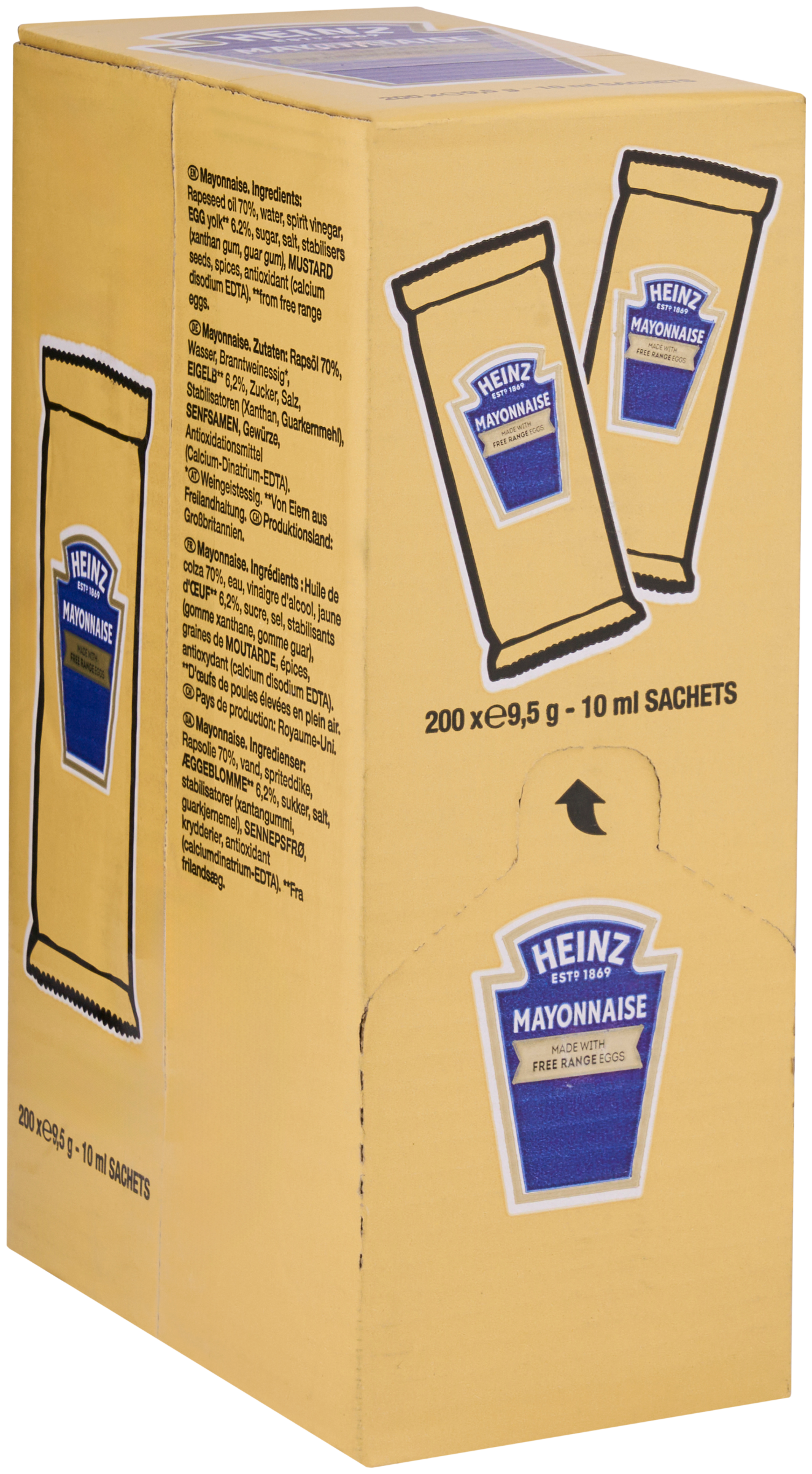 Free range Mayonnaise Sachets