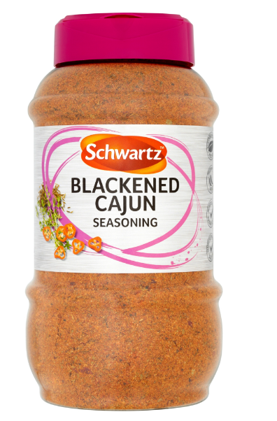 SCHWARTZ BLACKENED CAJUN SEASONING 550G MC071