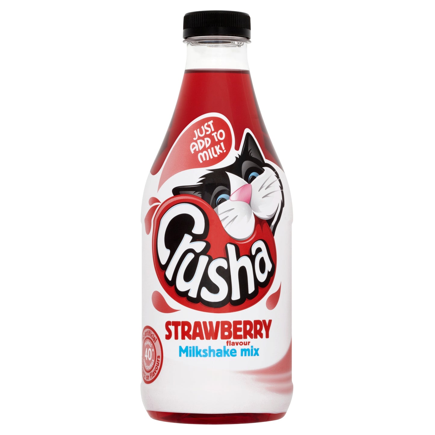 Strawberry Syrup Bottle