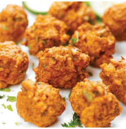 Haggis Pakora & 5 Sauce Tubs (defrost & serve)