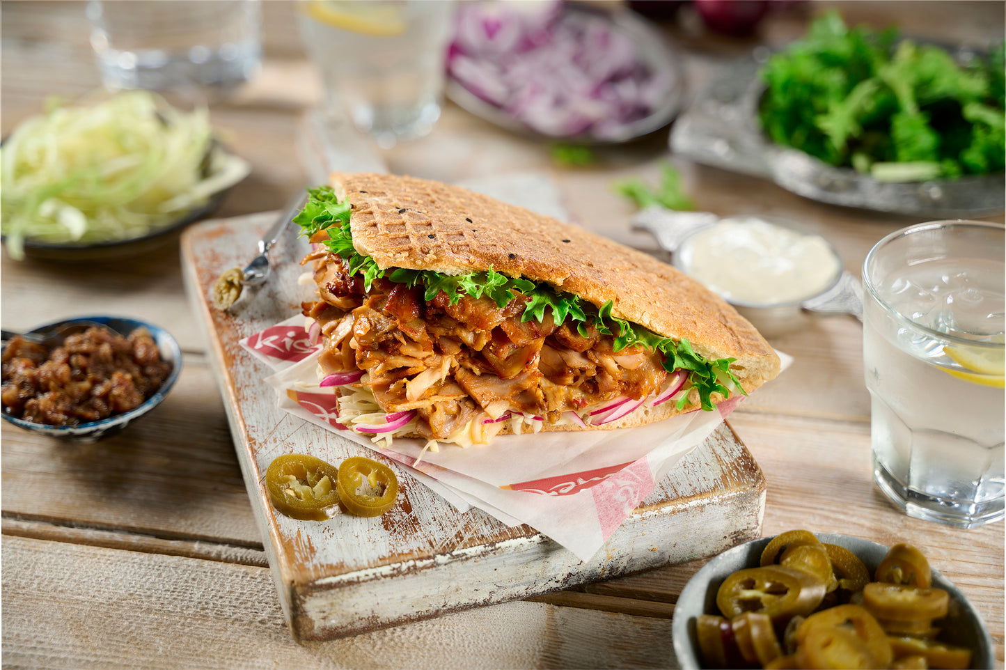 Kismet E/Delight Cooked & Sliced Chicken Kebab