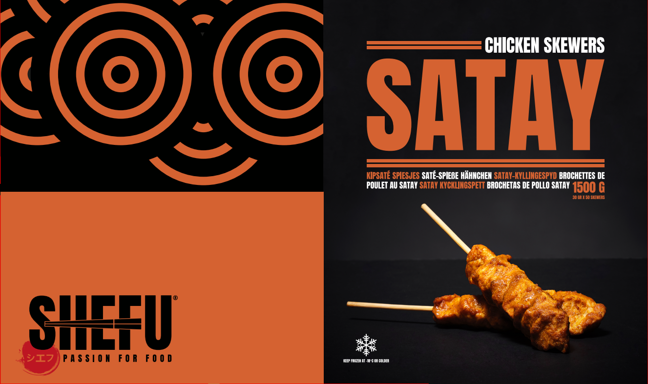 Chicken Satay Skewer's 30g