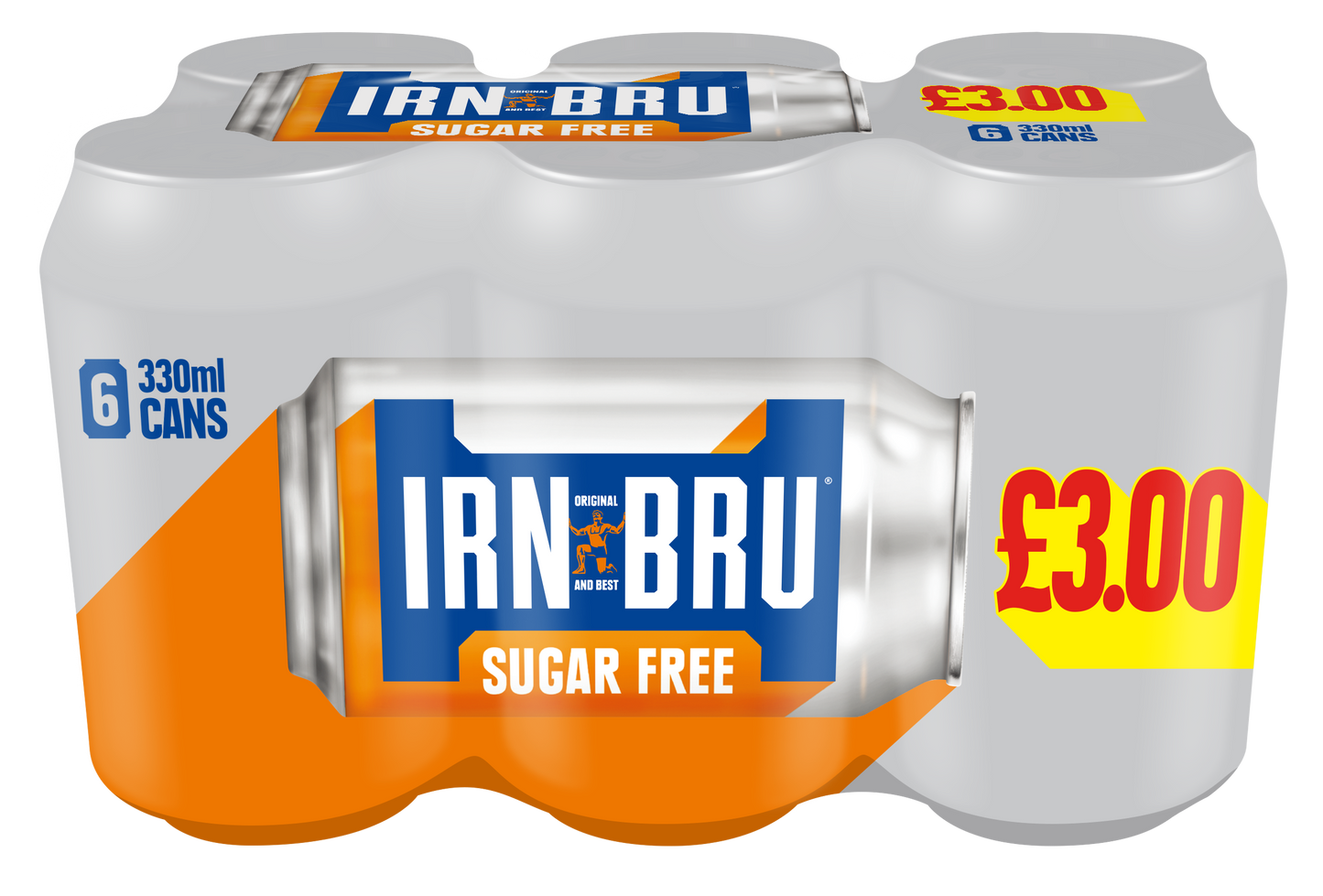 Irn Bru Sugar Free Cans (330ml) PM £3.00