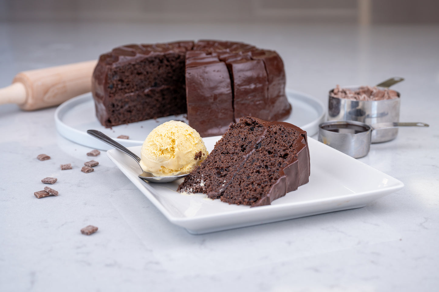 Gluten Free Alabama Chocolate Fudge Cake