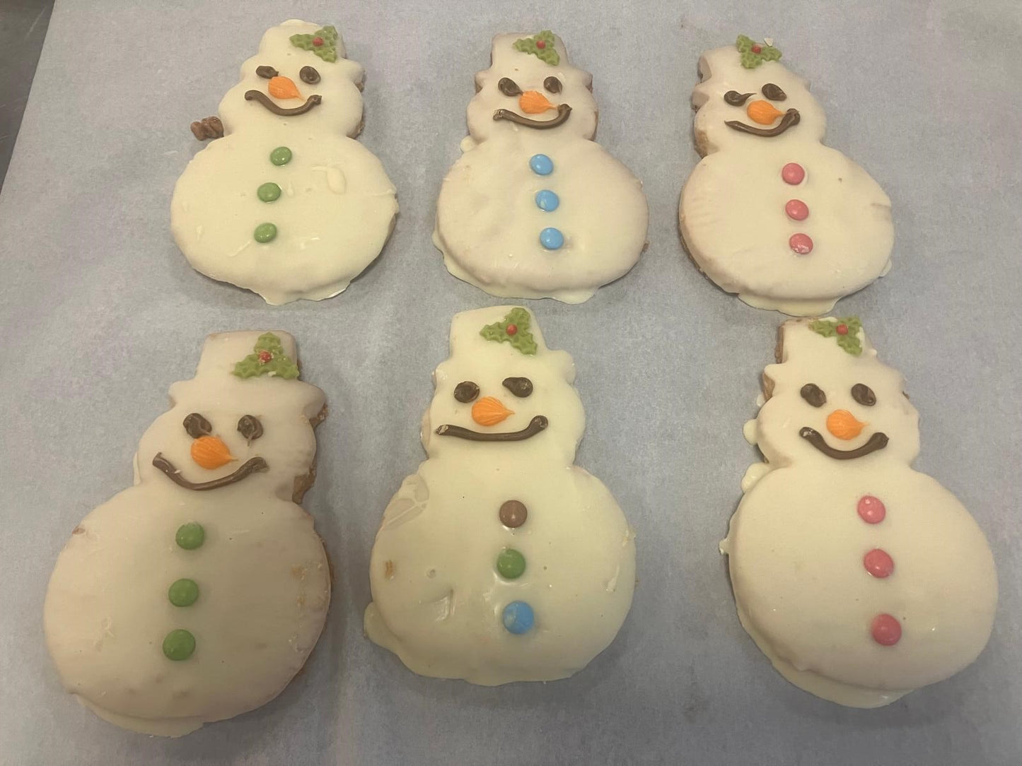 Snowman Empire Biscuits