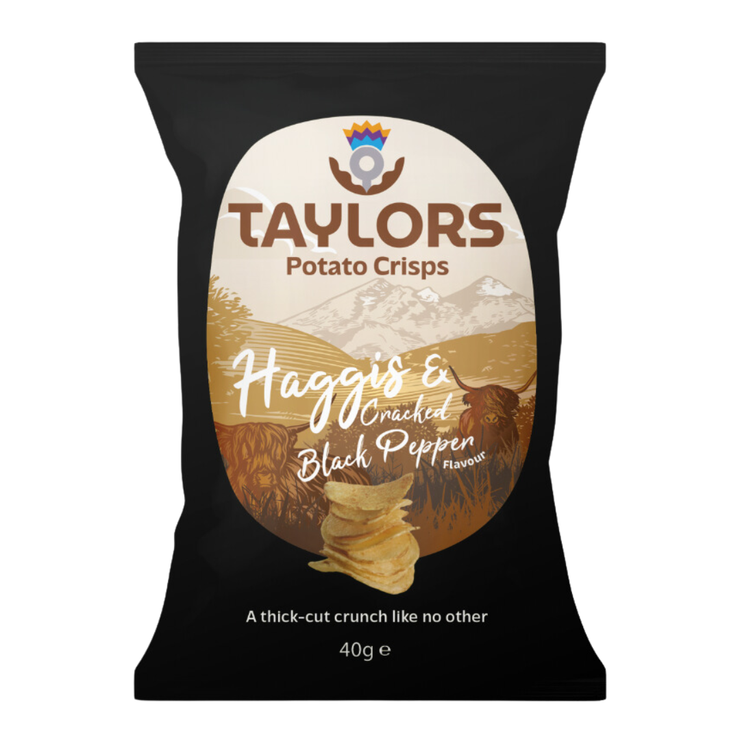 Haggis and Cracked Black Pepper Crisps