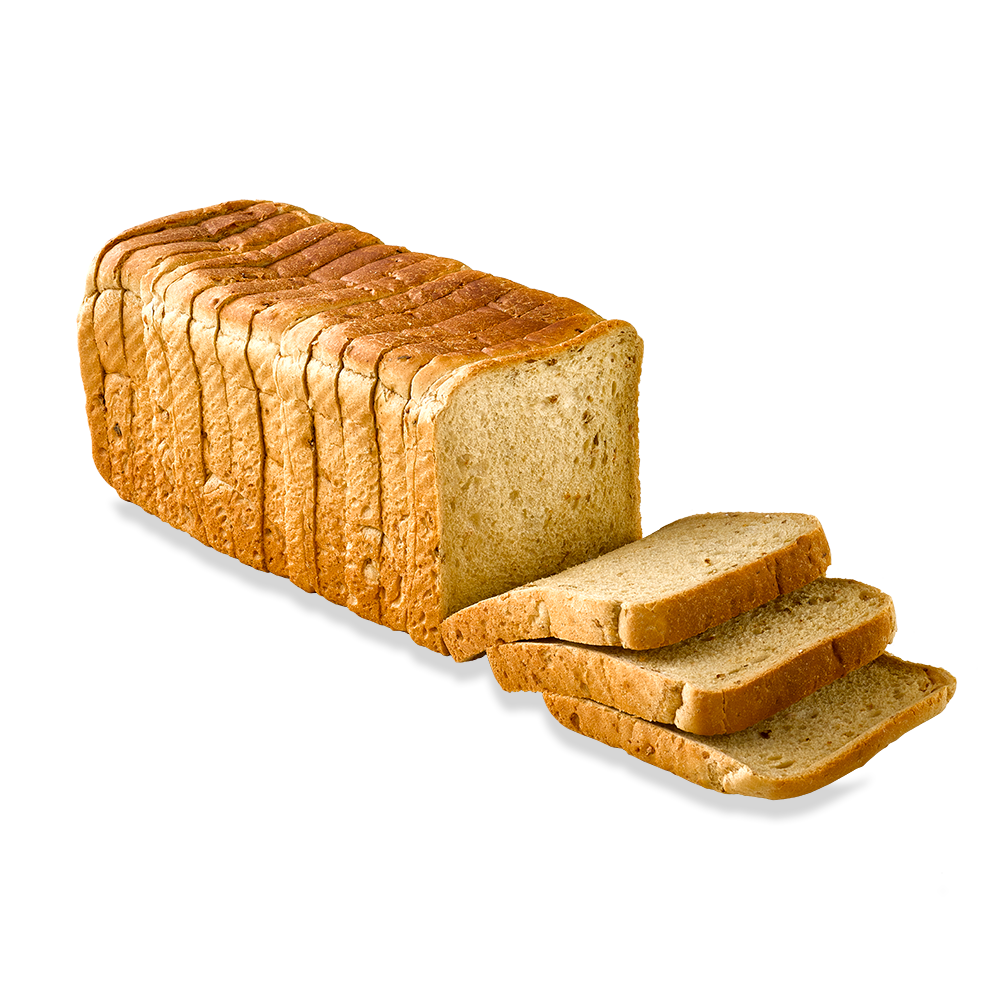 Malted Sandwich Loaf 14+2 (fully baked, sliced)
