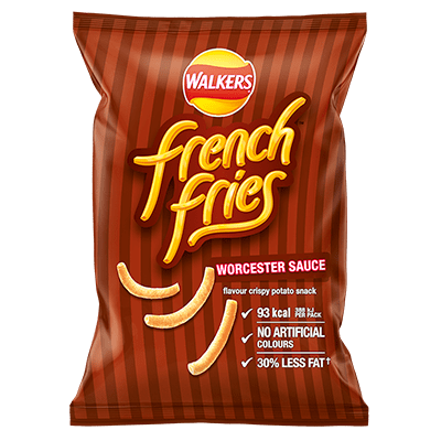 French Fries Worcester Sauce Crisps