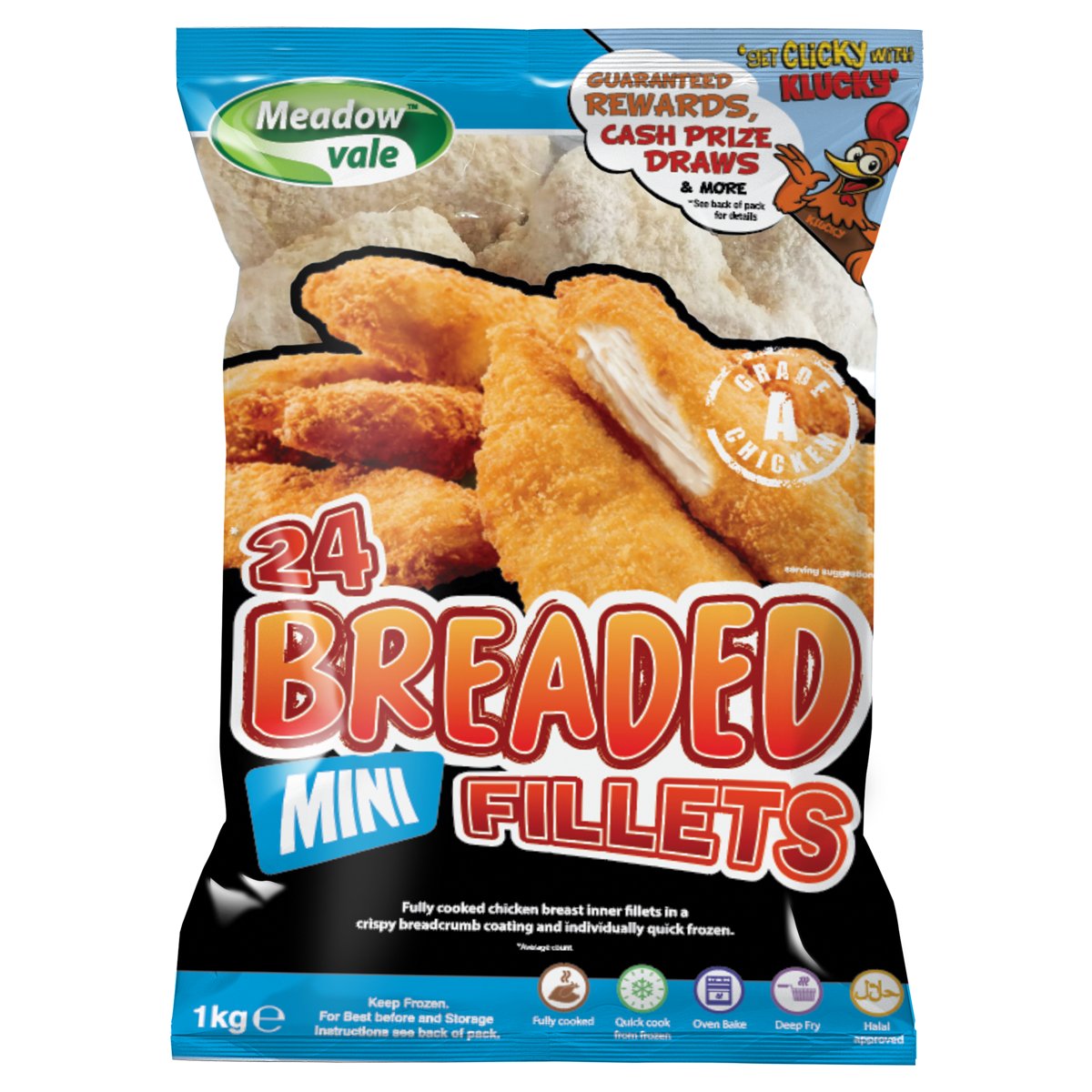 Breaded Chicken Goujons (mini fillet)
