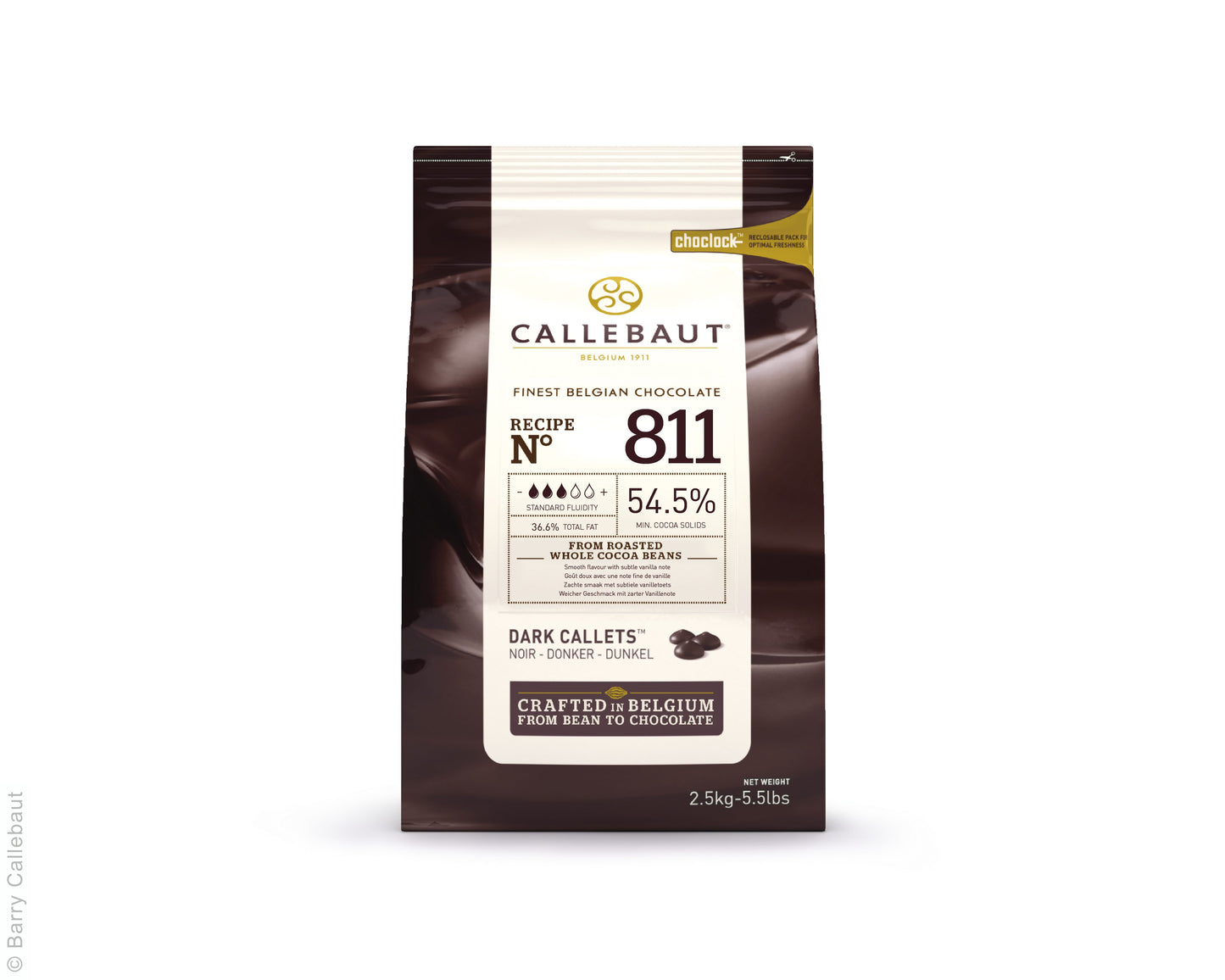 Dark Chocolate Callets 53.8%