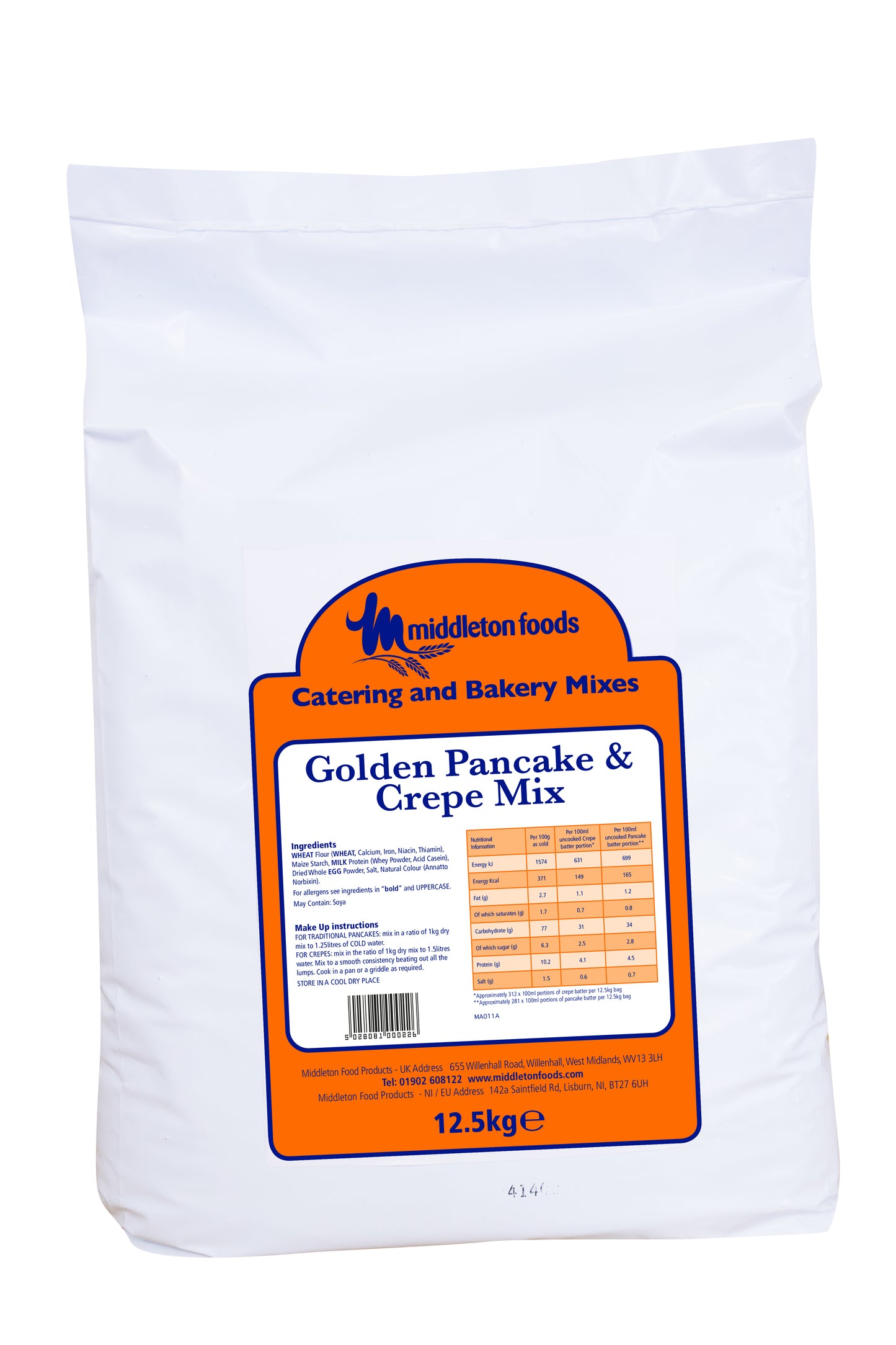 Golden Crepe Mix