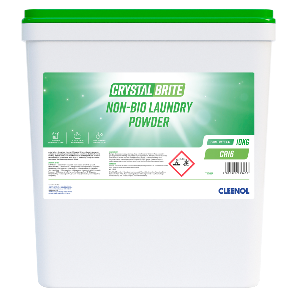 Non-biological Washing Powder