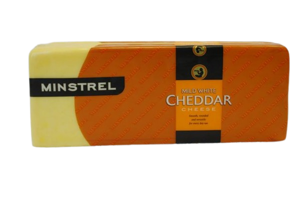 5KG MILD BLOCK WHITE CHEDDAR