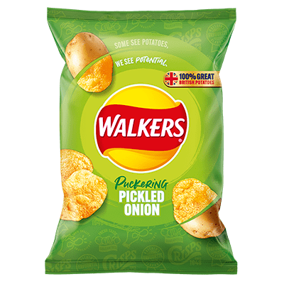 Pickled Onion Crisps