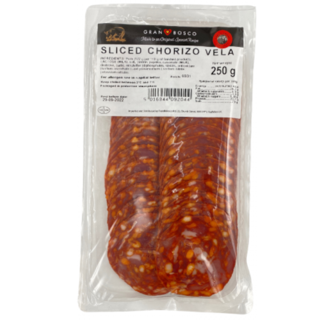 Sliced Chorizo
