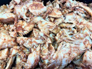 Marinated BBQ Chicken Sandwich Filling