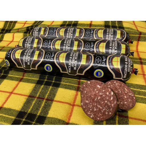 STORNOWAY BLACK PUDDING 1.365KG P-O