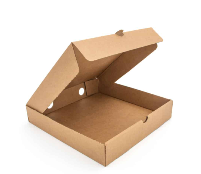 9" Plain Brown Pizza Box