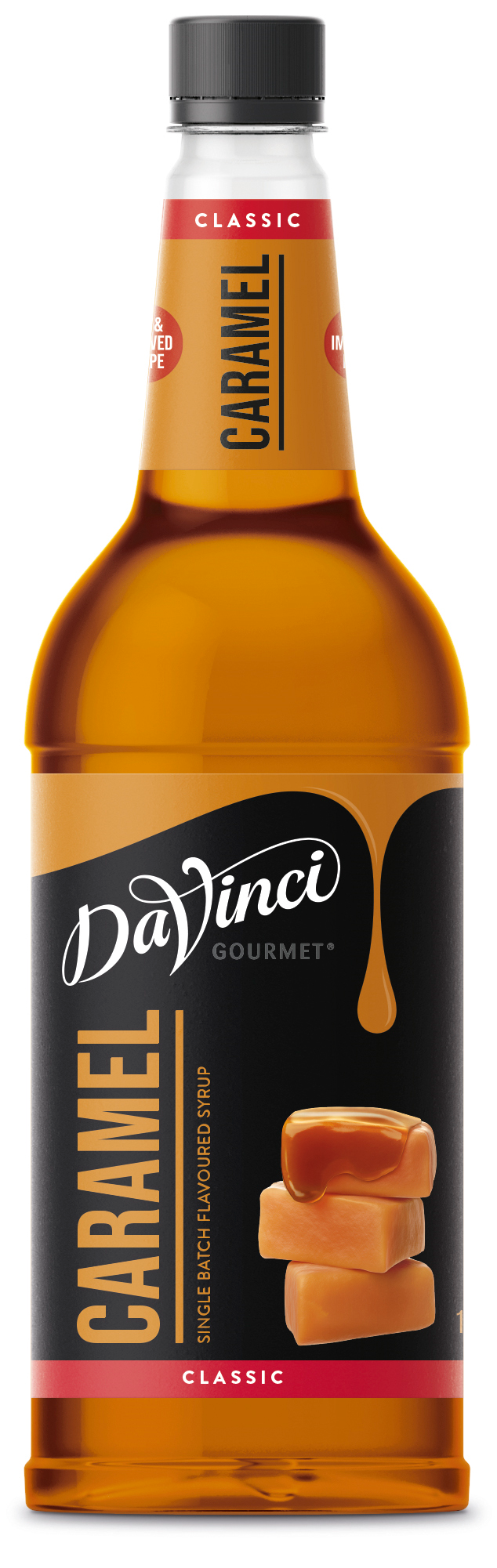 Caramel Coffee Syrup Bottle