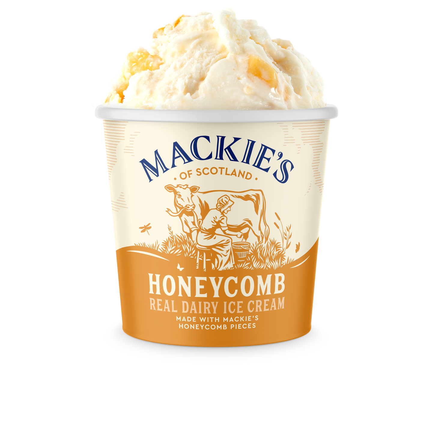 Honeycomb Ice-Cream Pots
