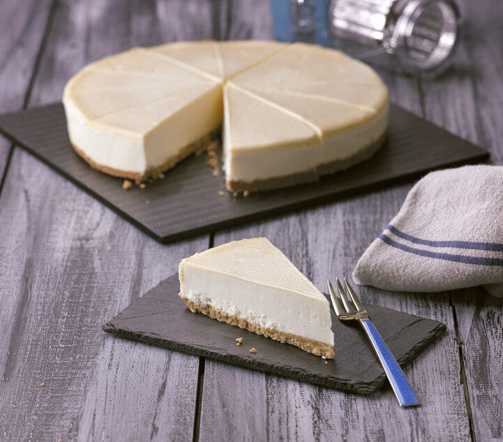 Cream Cheese Vanilla Cheesecake