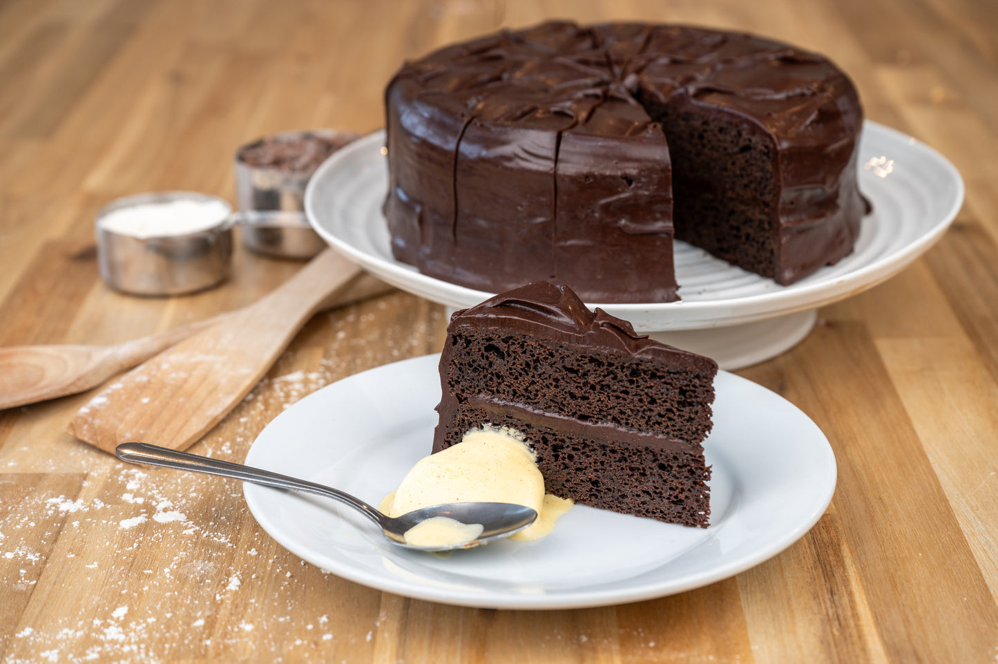 Vegan Devils Food Cake