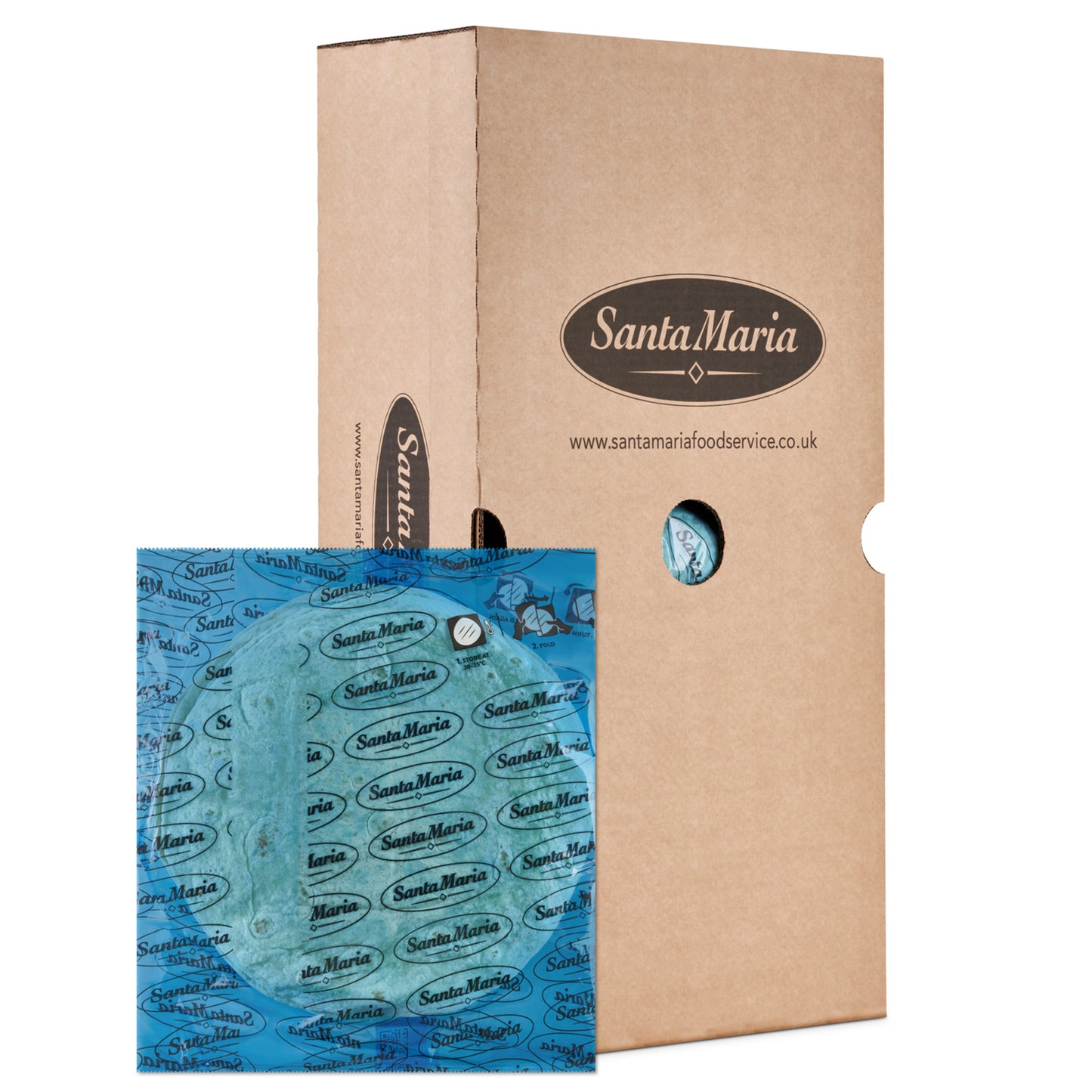 S/MARIA 12" FLOUR TORTILLA WRAPS 10X10