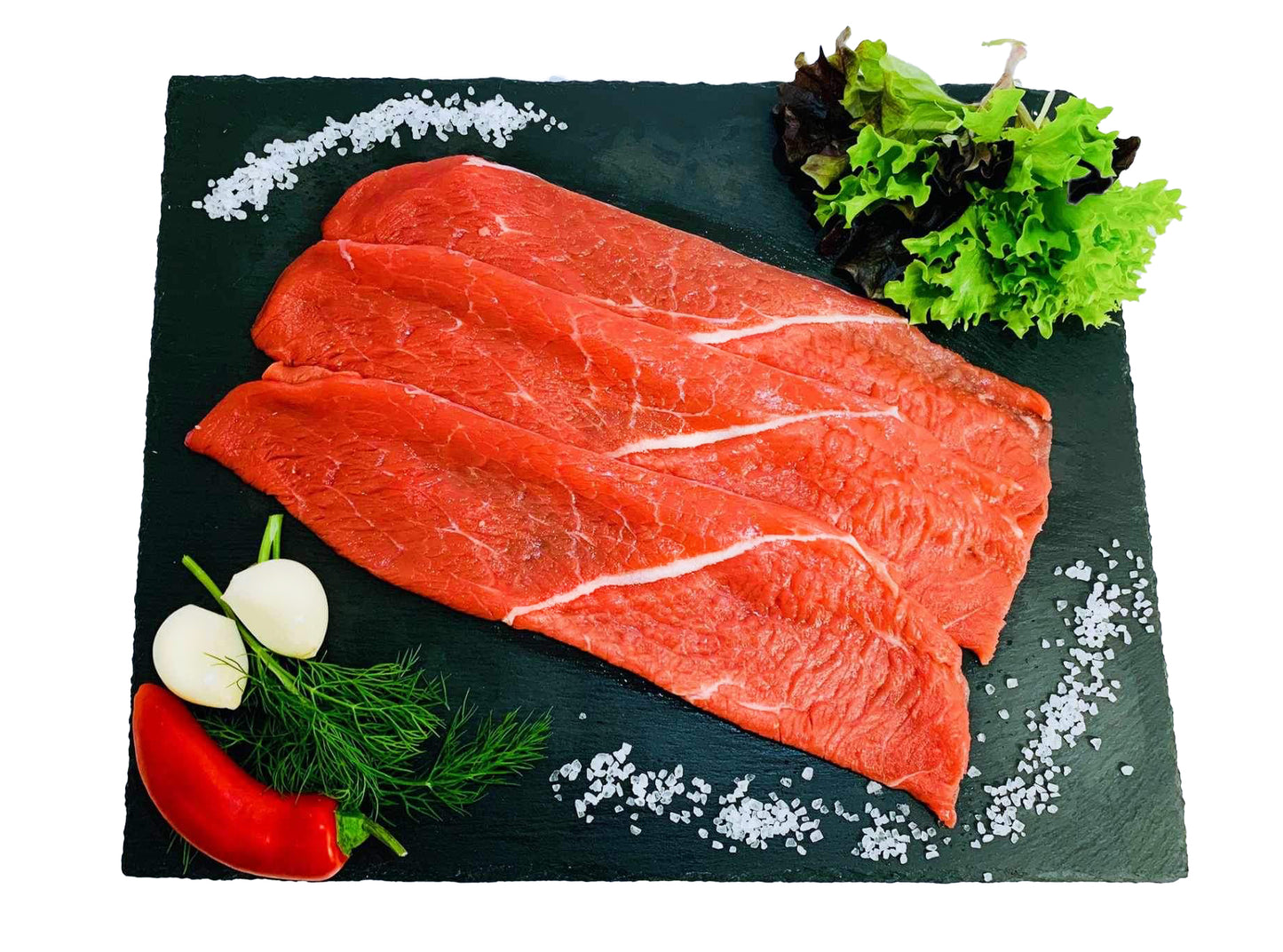 Frozen Sliced Raw Beef Topside