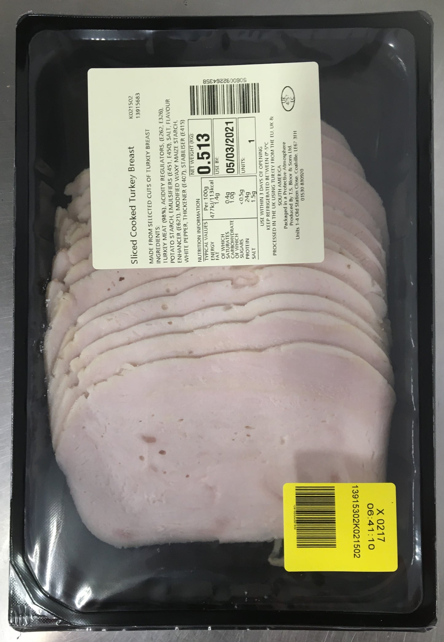 Sliced Turkey Saddle 100%