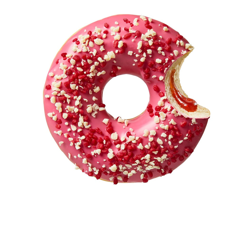 Berry White Donuts