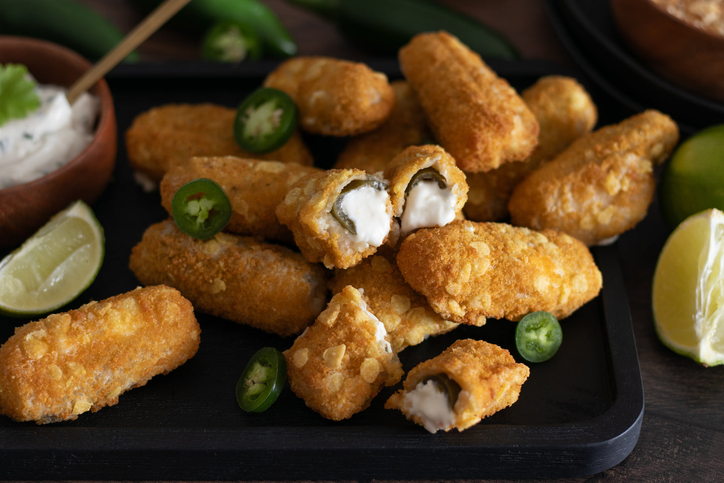 Breaded Green Jalapeno Peppers