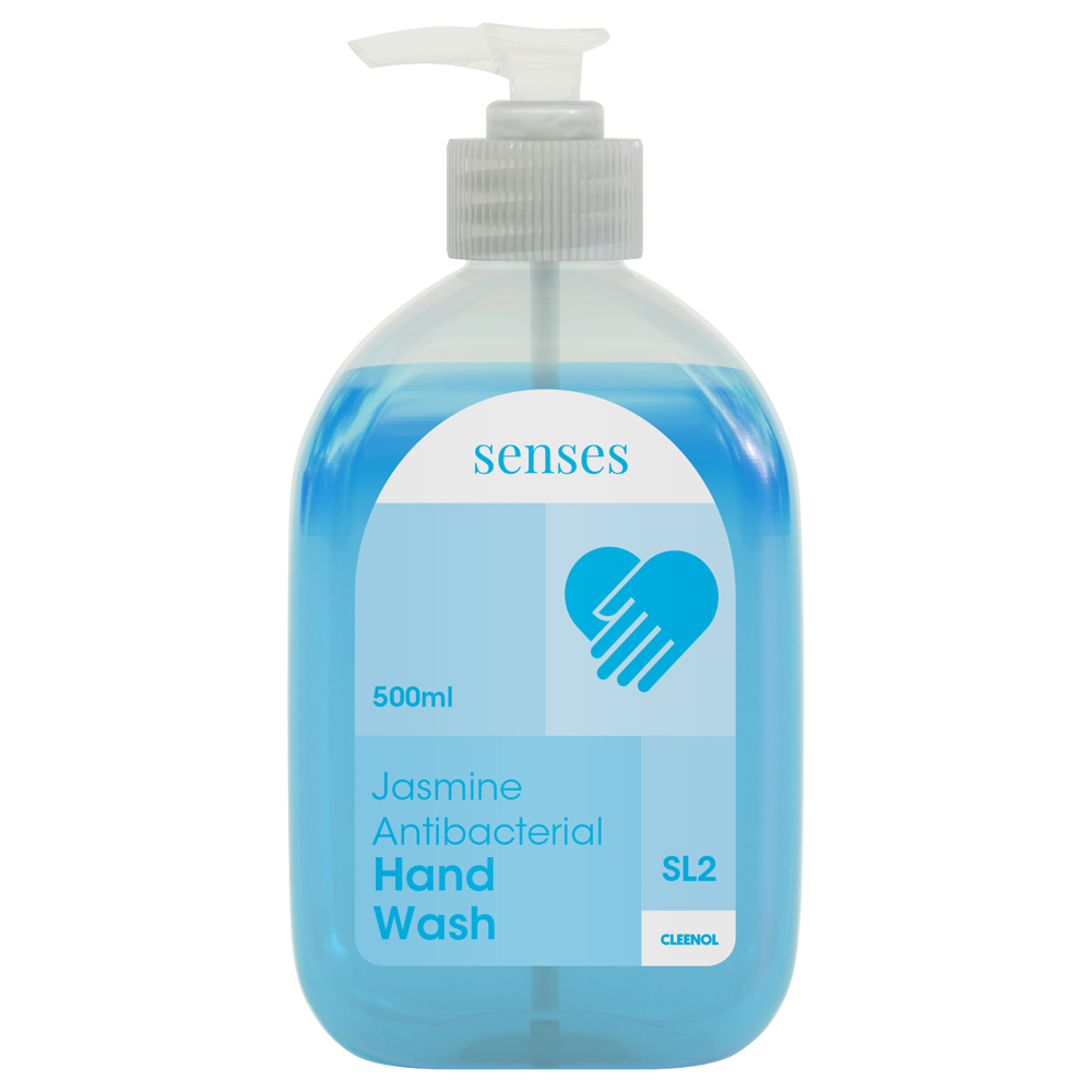 Blue Antibacterial Soap Dispenser Tub