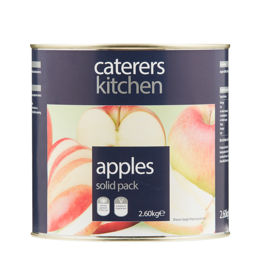 Solid Pack Apples (tin)