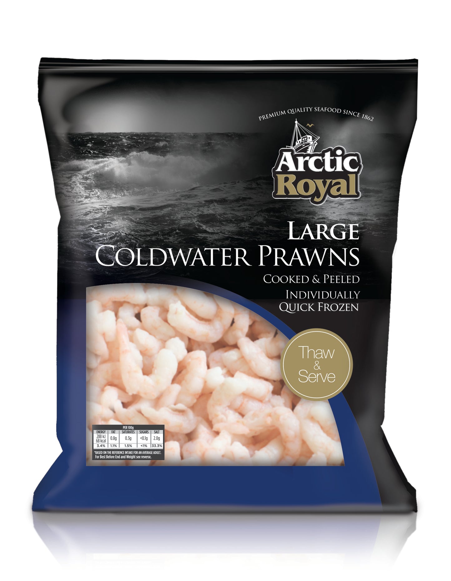Icelandic Cooked Prawns 150/250