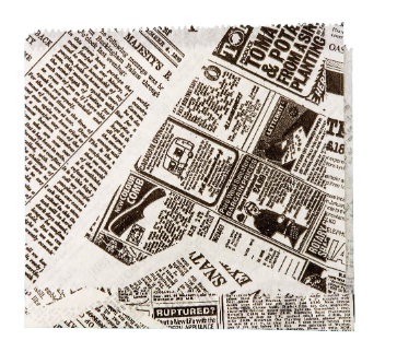 NEWSPRINT G/PROOF OPEN 2 SIDES BAG 1X1000