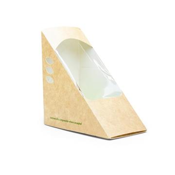 Standard 65mm Kraft Sandwich Wedge
