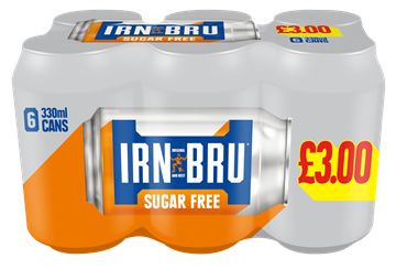 Irn Bru Sugar Free Cans (330ml) PM £3.00