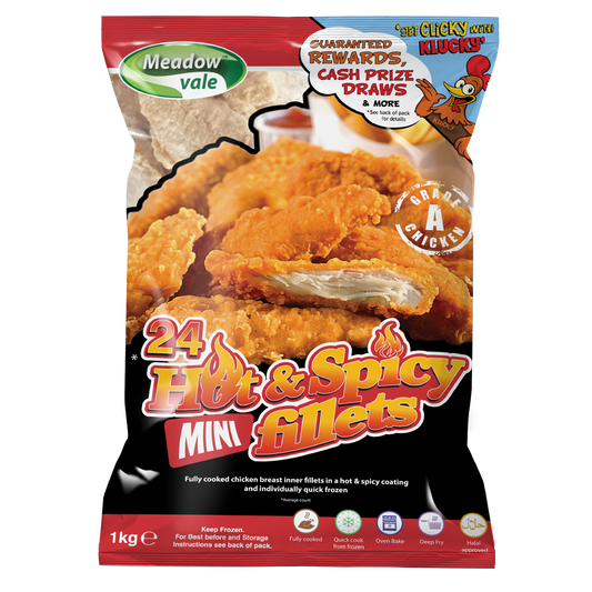 Hot n Spicy Coated Chicken Goujons