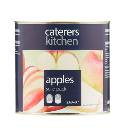 Solid Pack Apples (tin)
