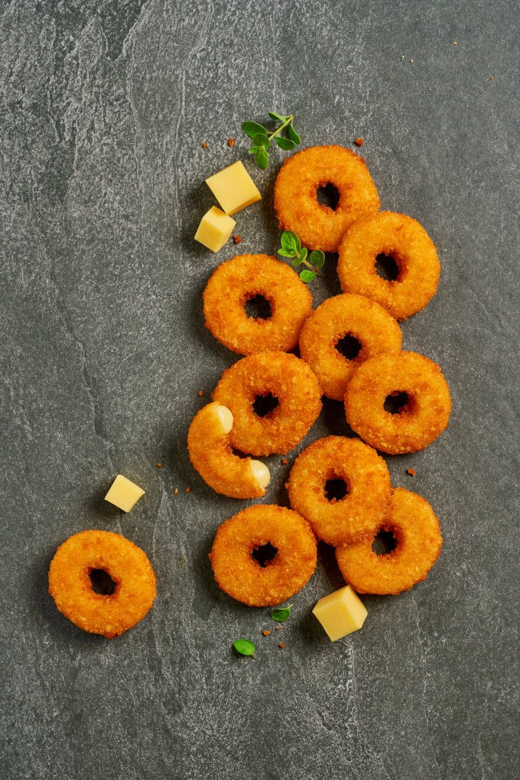 F/KRONE CHEESEY GOUDA DONUTS 1KG