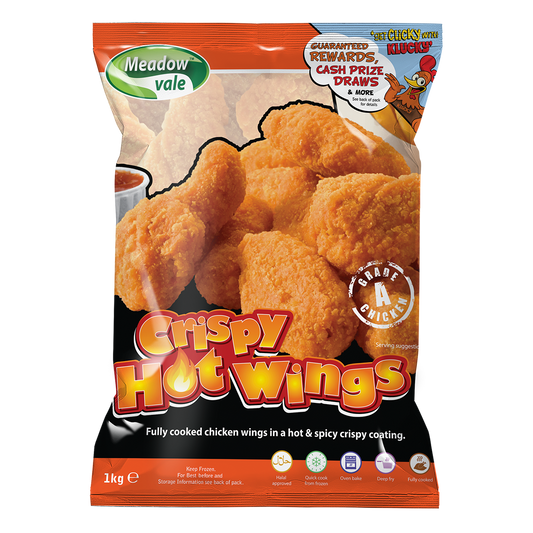 Hot n Spicy Coated Chicken Wings