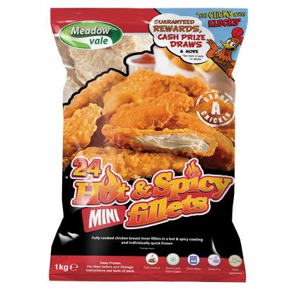 Hot n Spicy Coated Chicken Goujons
