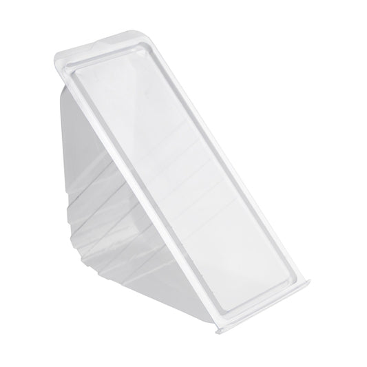 Deep Filled Sandwich Boxes Wedge (clear plastic)