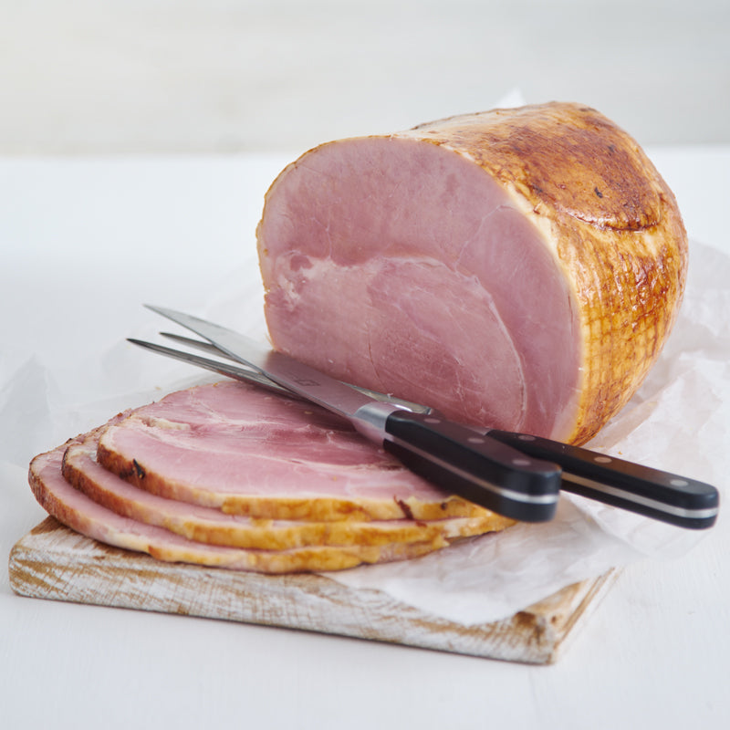 Honey Roast Rindless Traditional Ham (cooked)