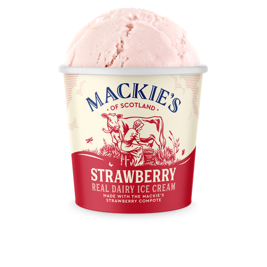 Starwberry & Cream Ice-Cream Pots